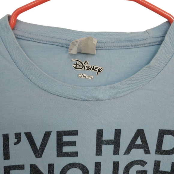 DISNEY Alice in Wonderland I've Had Enough Nonsense tee Women's Size Small - Picture 2 of 5